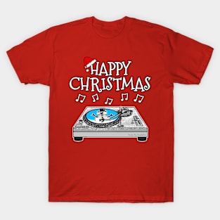 Christmas DJ Music Producer Xmas 2022 T-Shirt